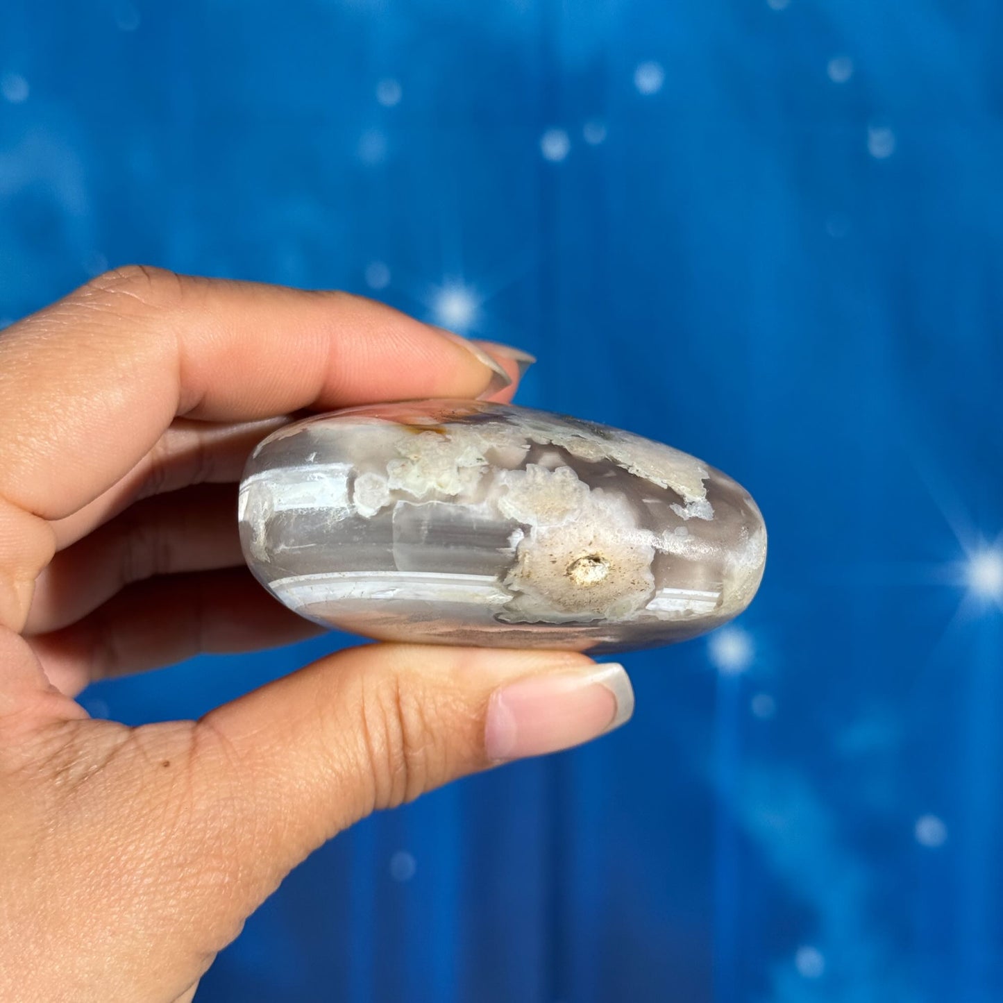 Flower Agate Heart – 0.162 kg