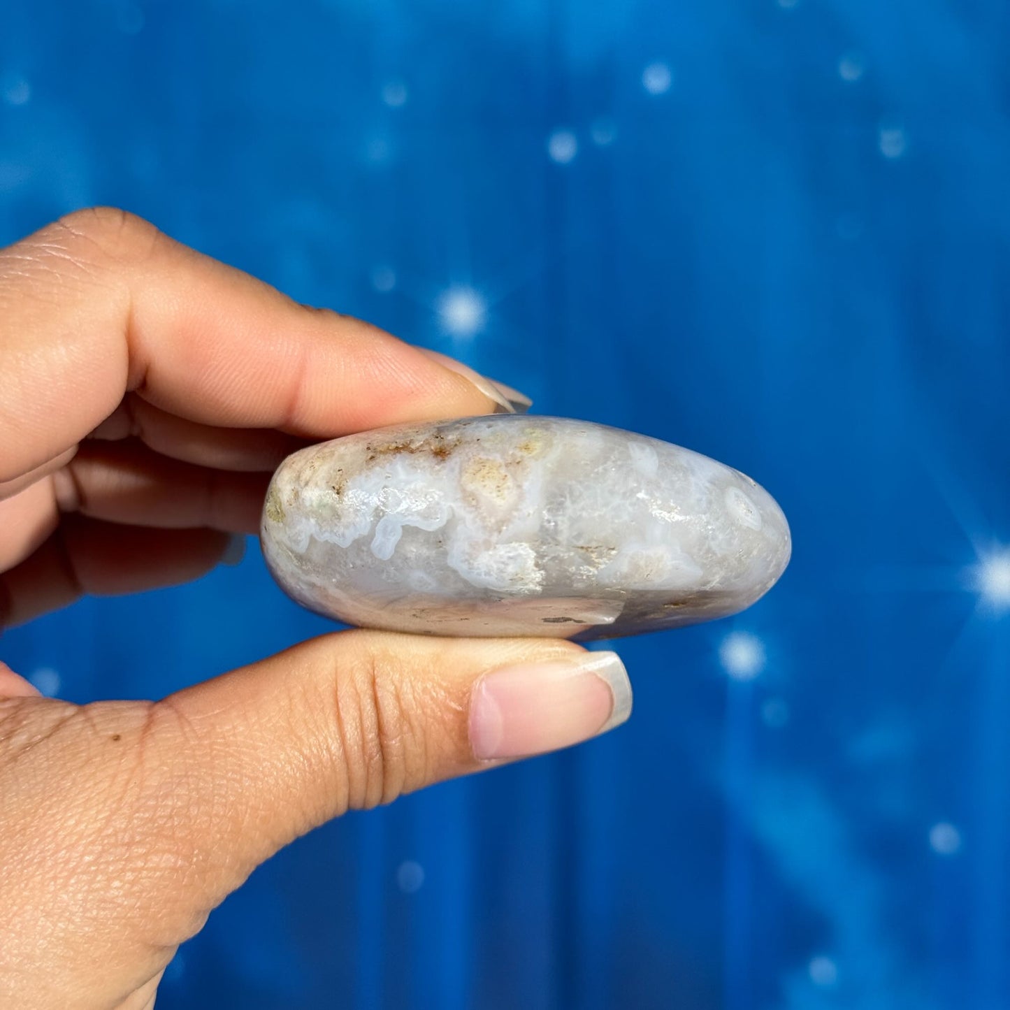Flower Agate Heart – 0.111 kg