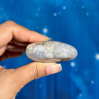 Flower Agate Heart – 0.111 kg