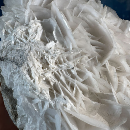 White Rose Calcite Specimen – 1.034 kg