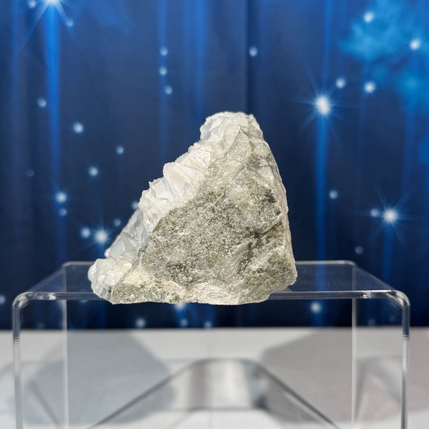 White Rose Calcite Specimen – 0.782 kg