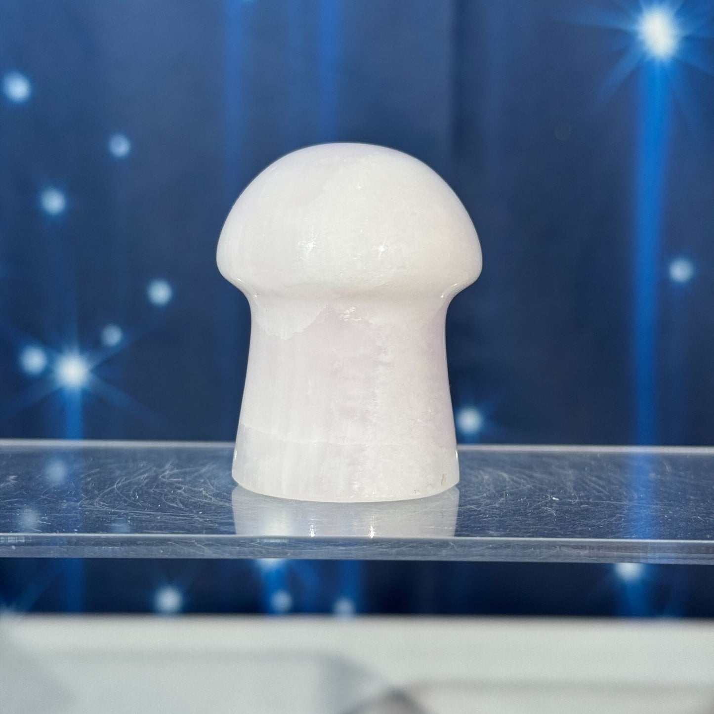 Pink Mangano Calcite Mushroom – 0.094 kg