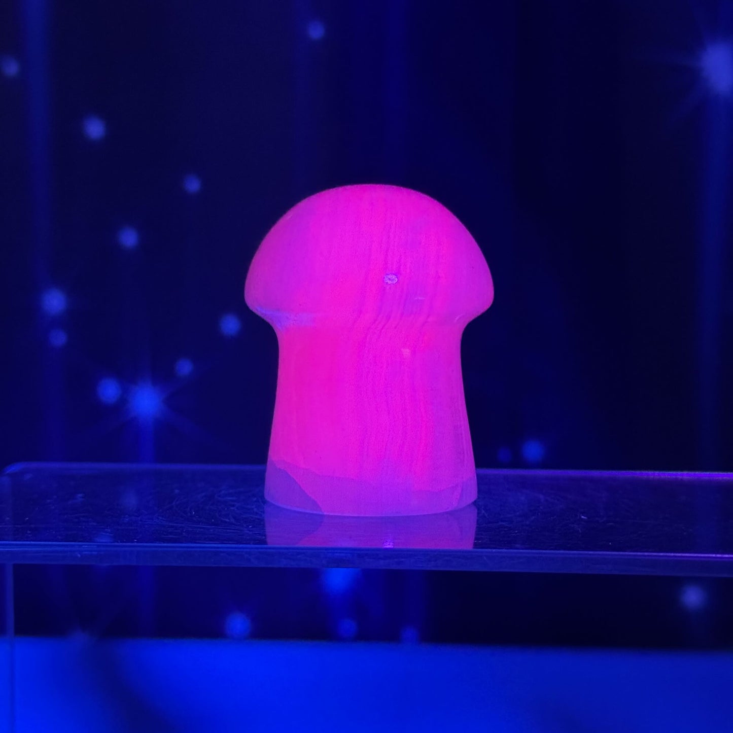 Pink Mangano Calcite Mushroom – 0.094 kg