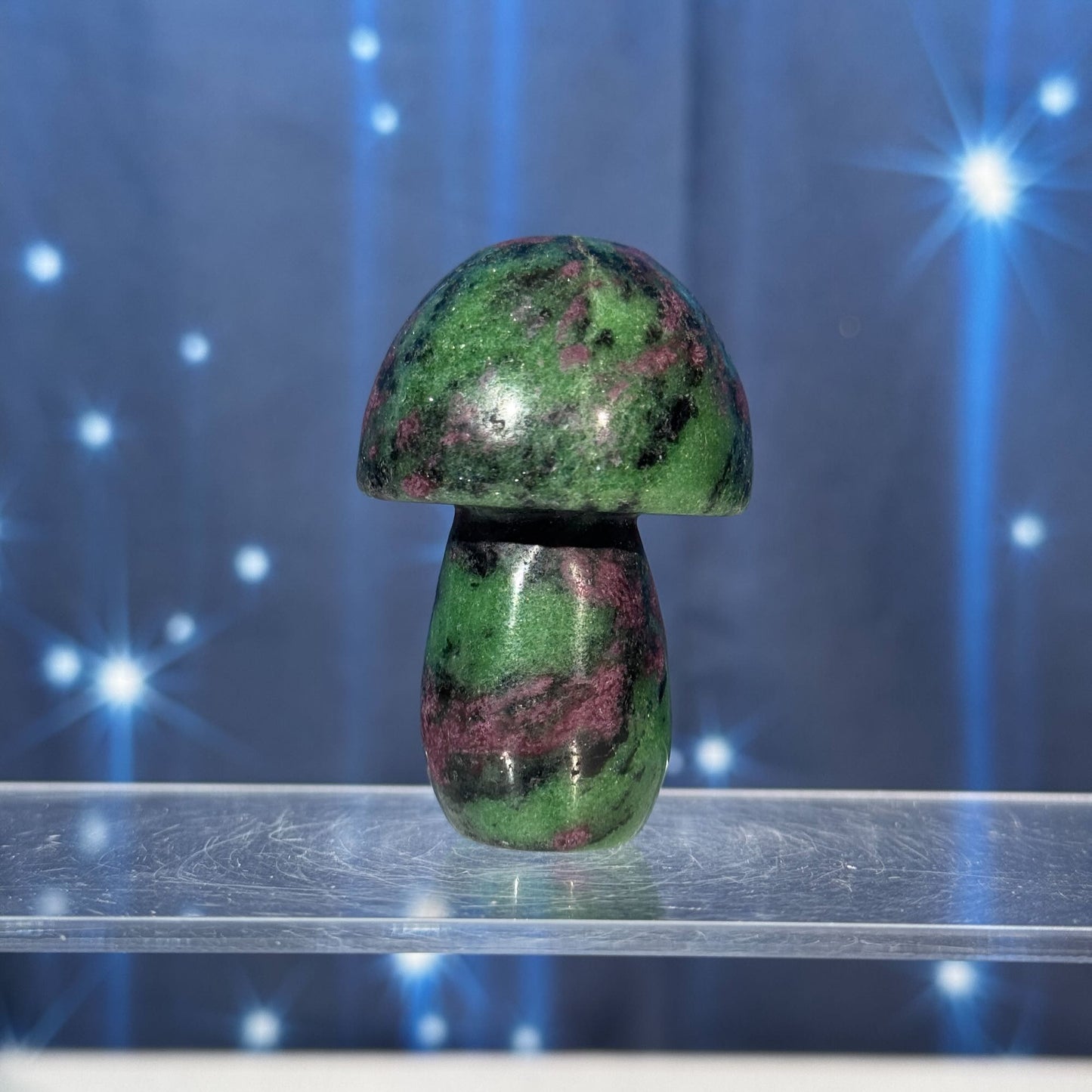 Ruby Fuchsite Mushroom – 0.113 kg