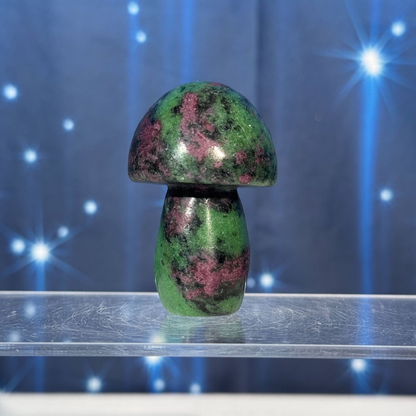 Ruby Fuchsite Mushroom – 0.113 kg