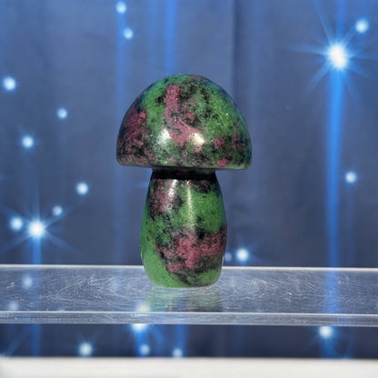 Ruby Fuchsite Mushroom – 0.113 kg