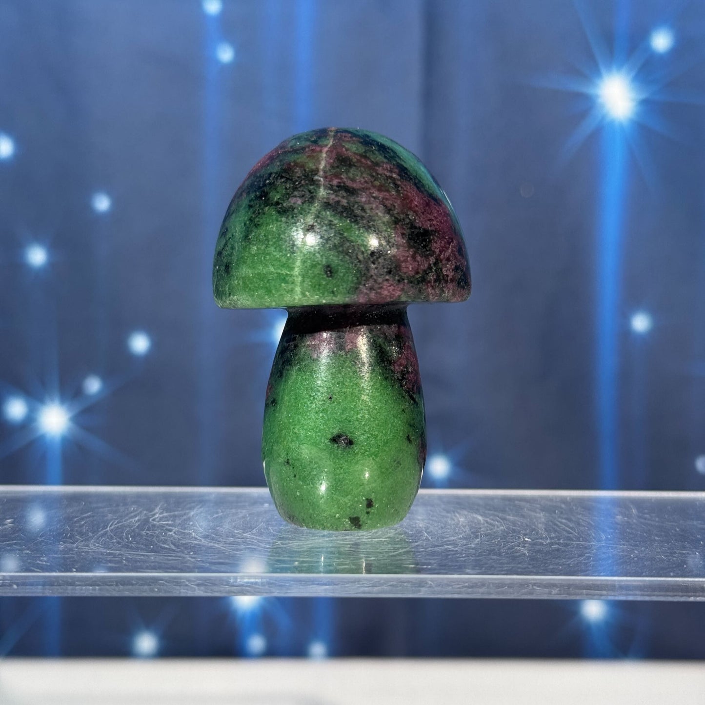 Ruby Fuchsite Mushroom – 0.113 kg