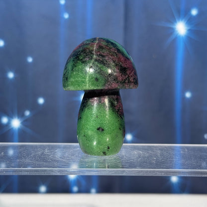 Ruby Fuchsite Mushroom – 0.113 kg