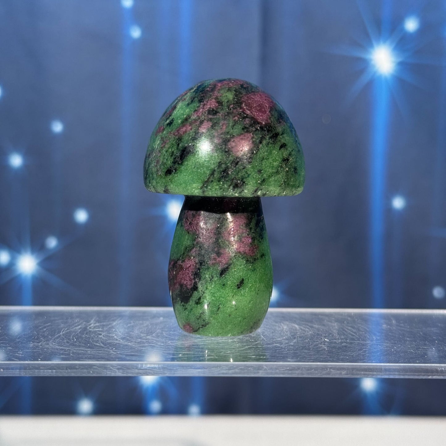 Ruby Fuchsite Mushroom – 0.113 kg