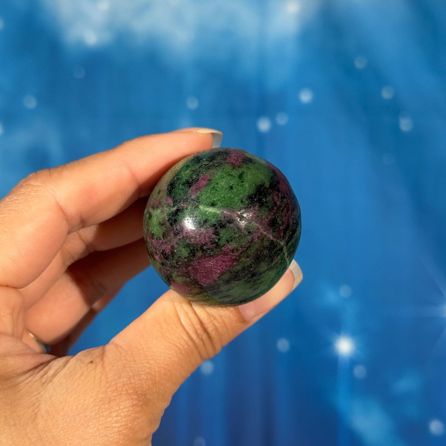 Ruby Fuchsite Mushroom – 0.113 kg