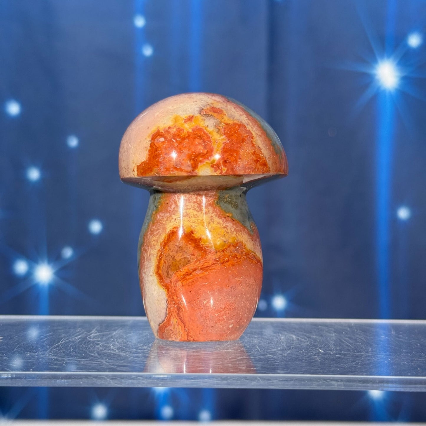 Polychrome Jasper Mushroom – 0.119 kg