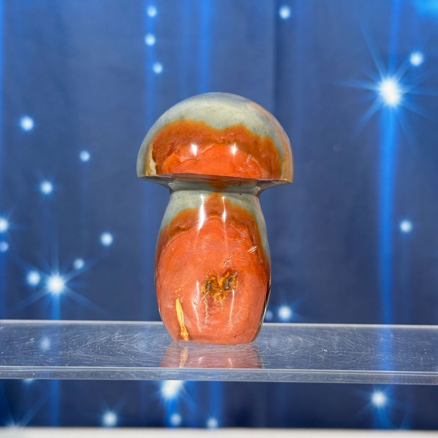 Polychrome Jasper Mushroom – 0.133 kg