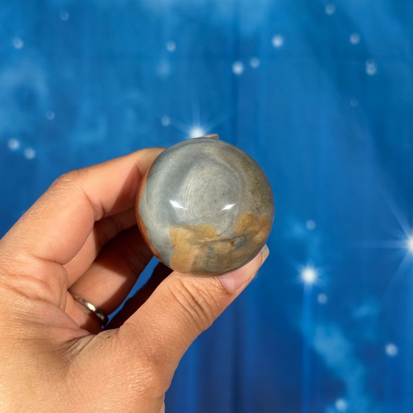 Polychrome Jasper Mushroom – 0.133 kg