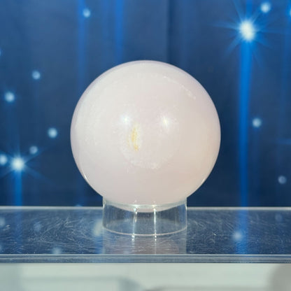 Pink Mangano Calcite Sphere – 0.272 kg