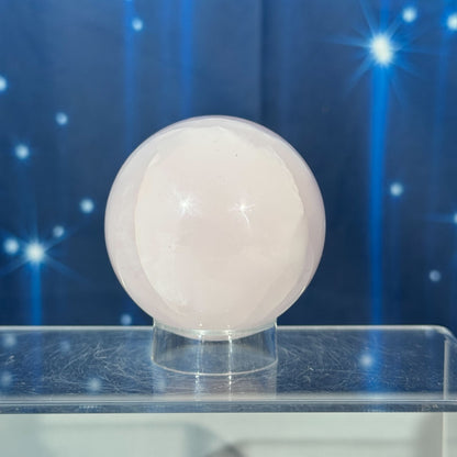 Pink Mangano Calcite Sphere – 0.272 kg