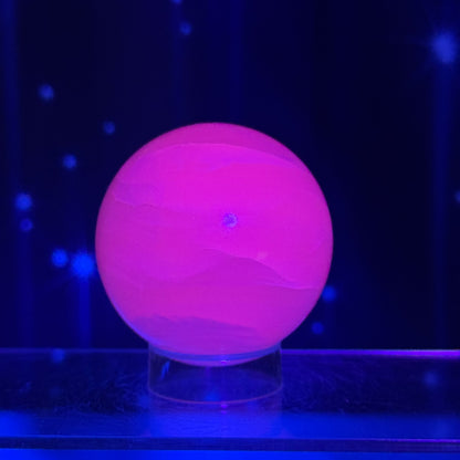 Pink Mangano Calcite Sphere – 0.272 kg