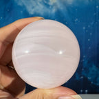 Pink Mangano Calcite Sphere – 0.272 kg