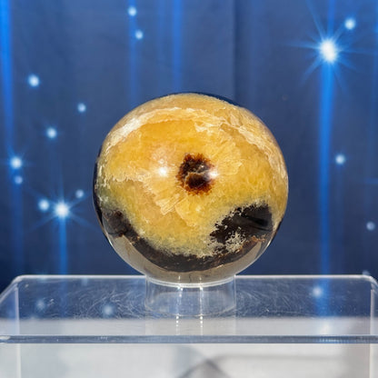 Septarian Sphere – UV-Reactive • 0.456 kg