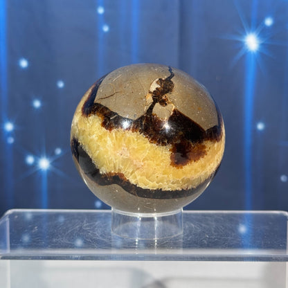 Septarian Sphere – UV-Reactive • 0.456 kg