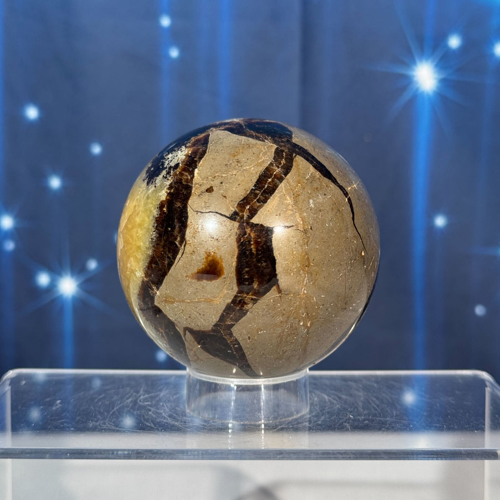 Septarian Sphere – UV-Reactive • 0.456 kg