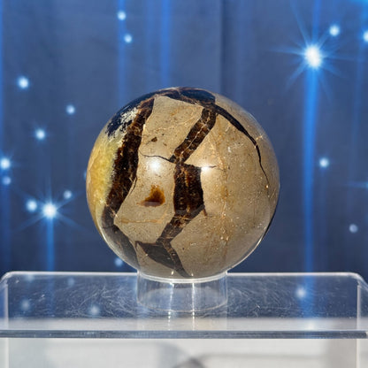 Septarian Sphere – UV-Reactive • 0.456 kg