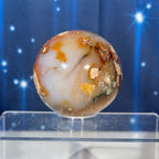 Flower Agate Sphere – 0.471 kg
