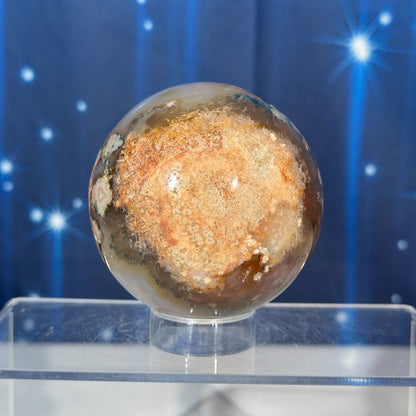 Flower Agate Sphere – 0.471 kg