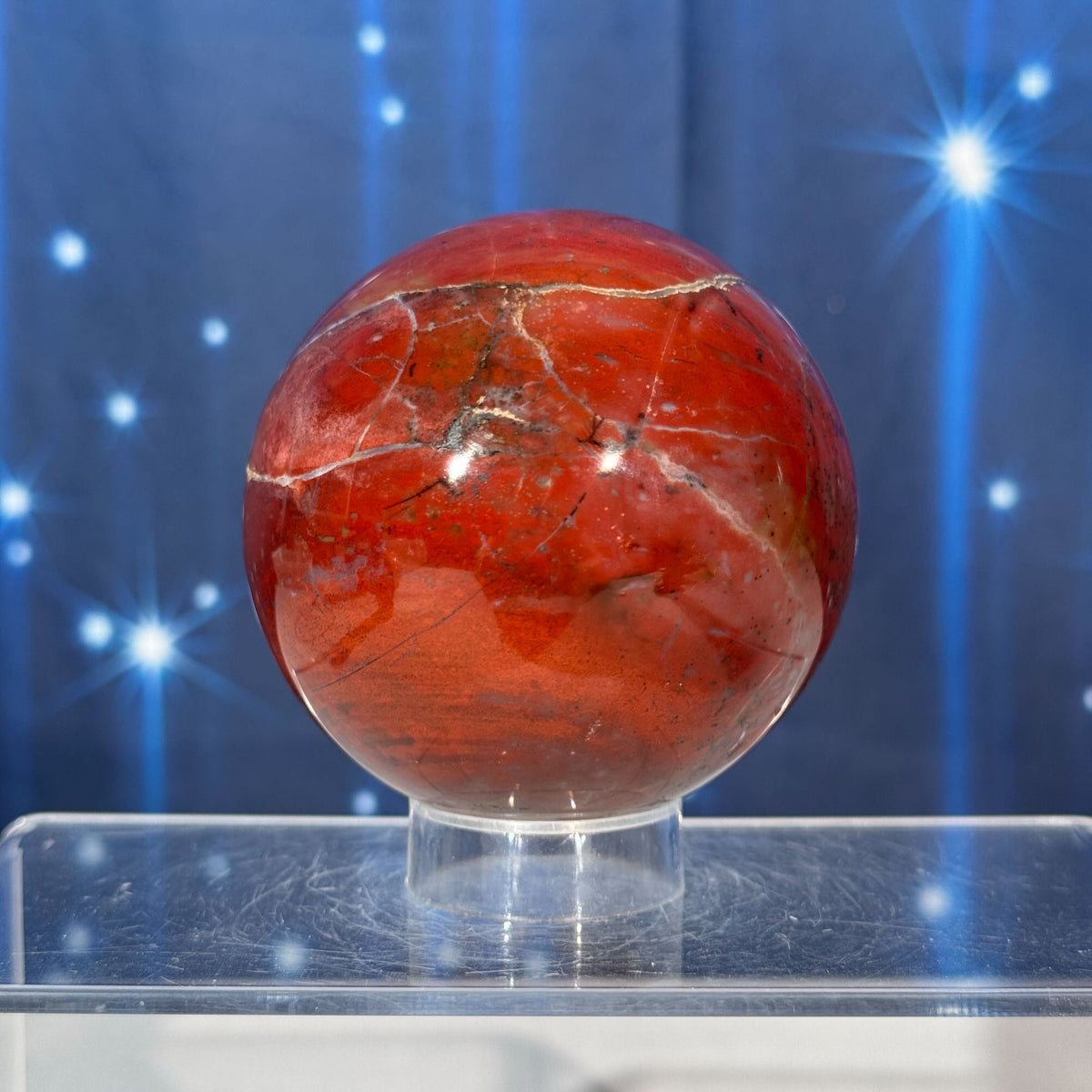 Red Jasper Sphere – 0.513 kg