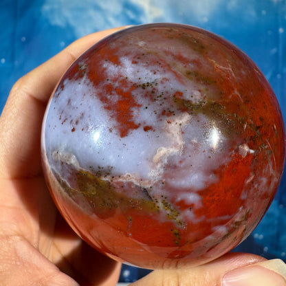 Red Jasper Sphere – 0.513 kg