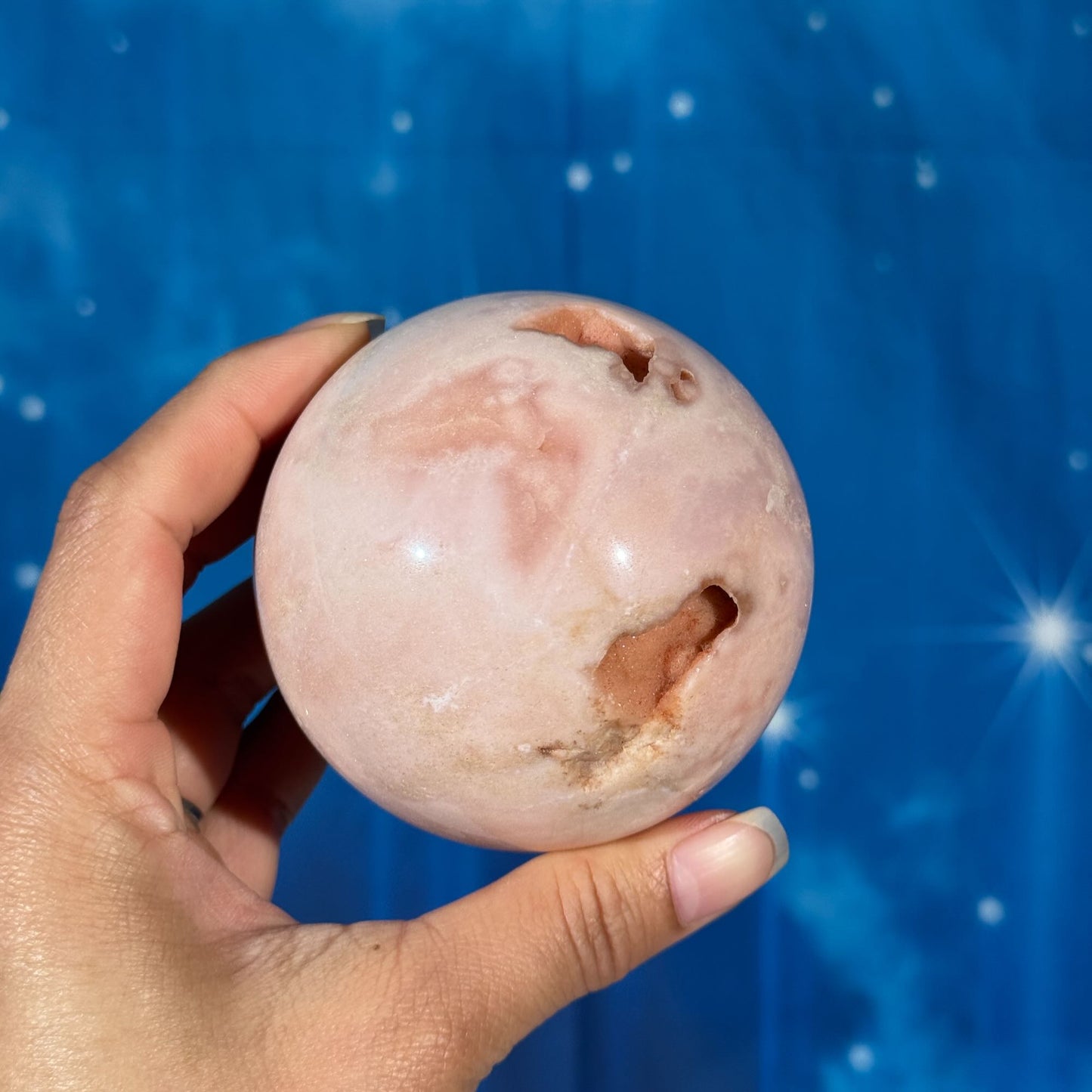 Pink Amethyst Sphere – 0.581 kg
