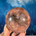 Pink Agate Sphere – "Cotton Candy Agate" • 0.244 kg