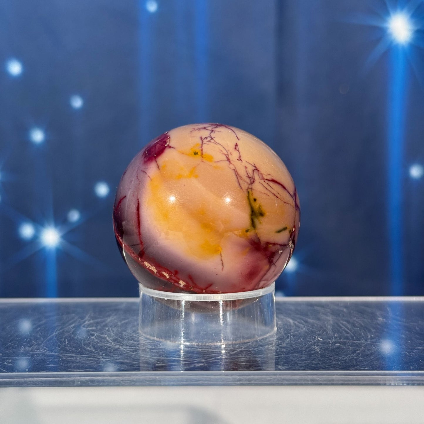 Mookaite Sphere – 0.119 kg