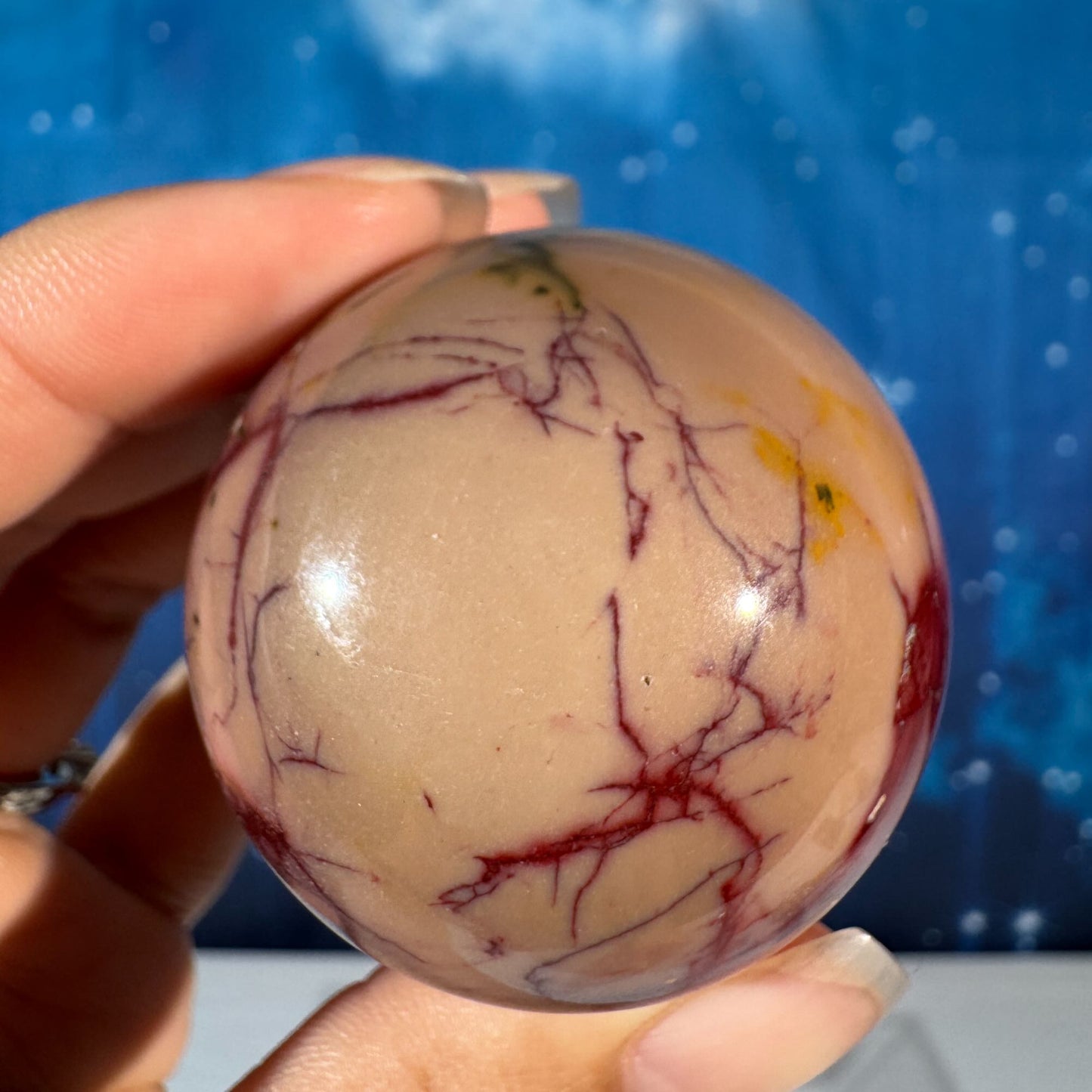 Mookaite Sphere – 0.119 kg