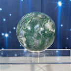 Moss Agate Sphere – 0.445 kg