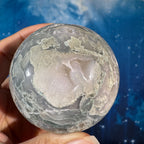 Moss Agate Sphere – 0.371 kg