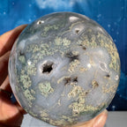 Moss Agate Sphere – 0.777 kg