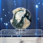 Moss Agate Sphere – 0.405 kg