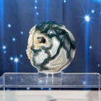 Moss Agate Sphere – 0.405 kg