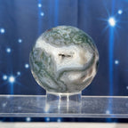 Moss Agate Sphere – 0.337 kg