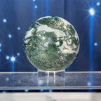 Moss Agate Sphere – 0.369 kg