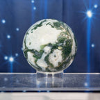 Moss Agate Sphere – 0.369 kg