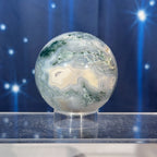 Moss Agate Sphere – 0.286 kg