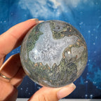 Moss Agate Sphere – 0.278 kg