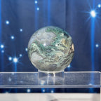 Moss Agate Sphere – 0.264 kg