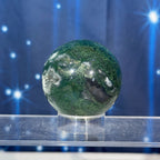 Moss Agate Sphere – 0.207 kg