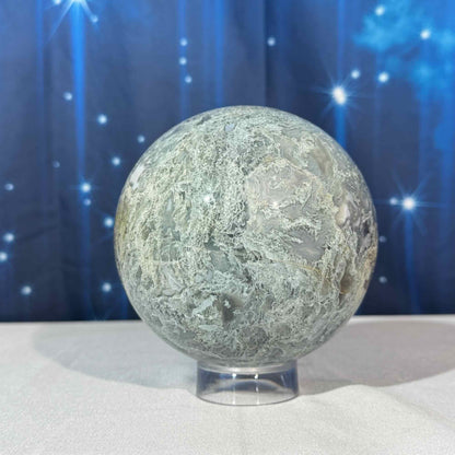 Moss Agate Sphere – 2.183 kg