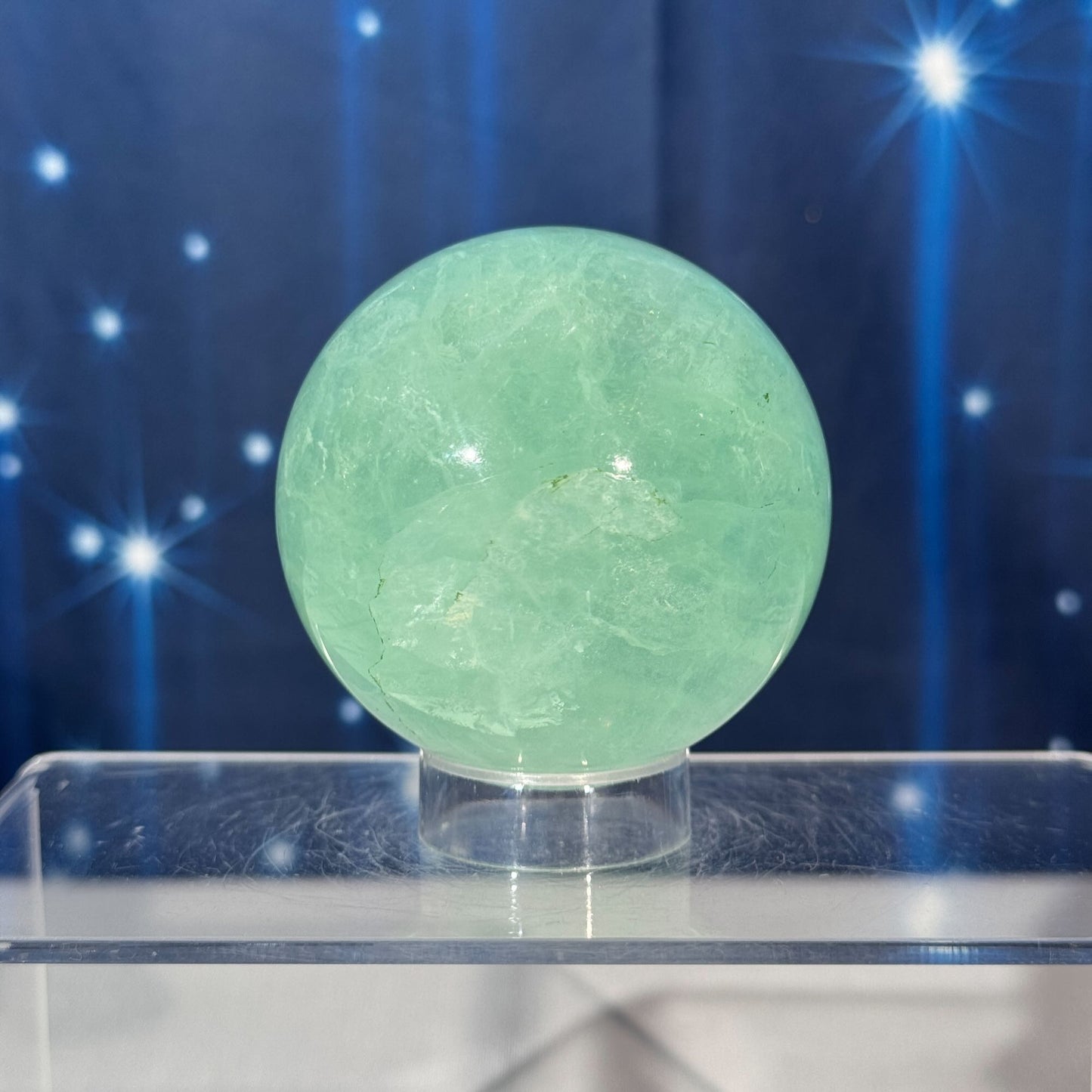 Green Fluorite Sphere – 0.462 kg