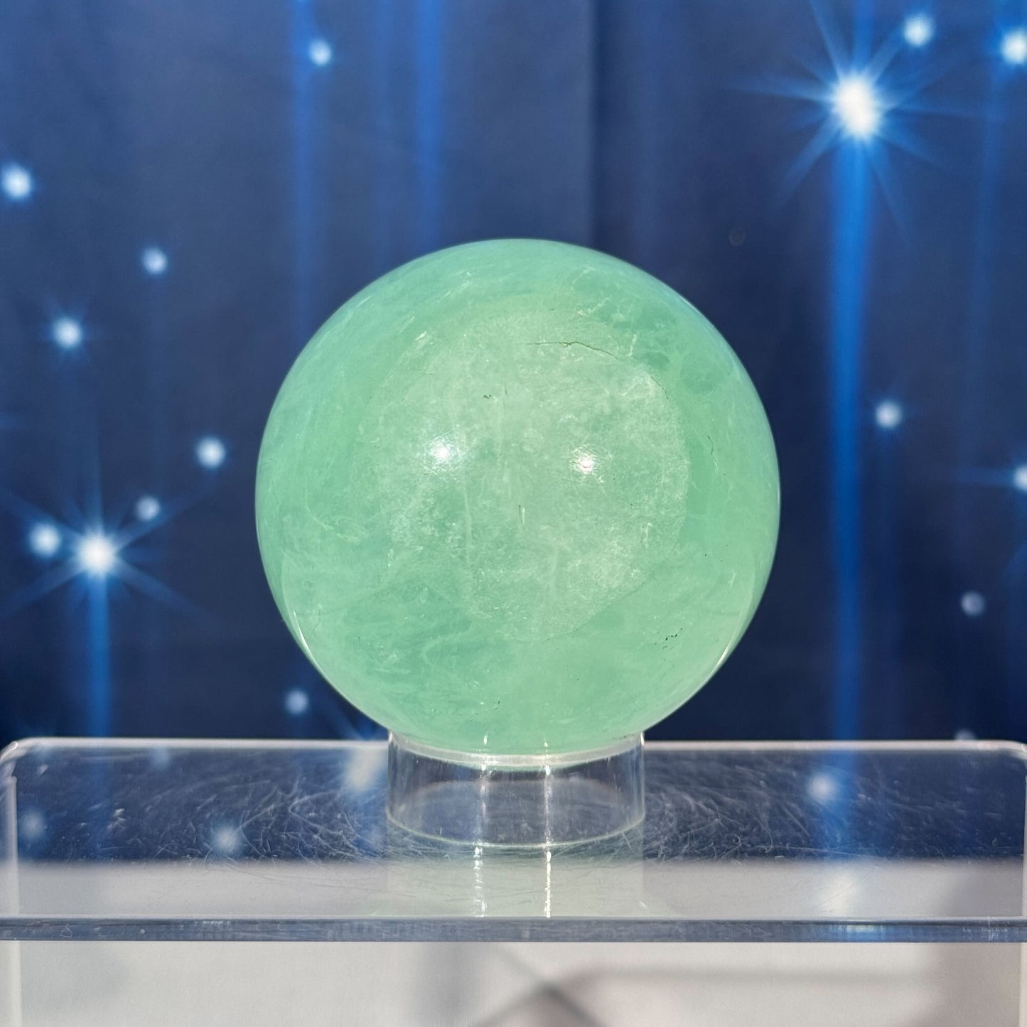 Green Fluorite Sphere – 0.462 kg