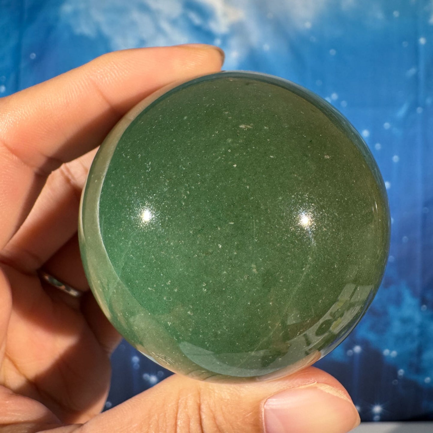 Green Aventurine Sphere – 0.258 kg