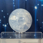 Blue Calcite Sphere – 0.632 kg